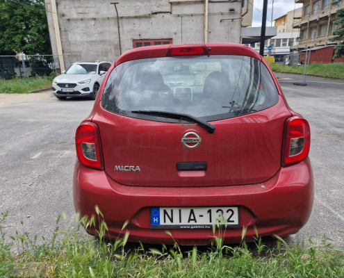 Nissan kölcsönzés, Nissan Micra bérlés Budapest