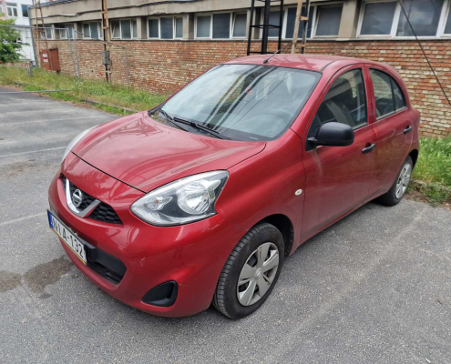 Nissan kölcsönzés, Nissan Micra bérlés Budapest